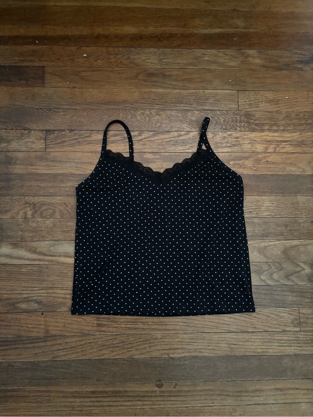 colsie polka dot tank top